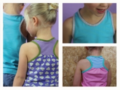 Papierschnittmuster M�dchen TOP Racerback Hennie Studio Schnittreif