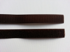 Klettband Klettverschlu� 2 cm, braun