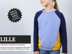 Lille Sweater mit Teilungsn�hten Schnittmuster