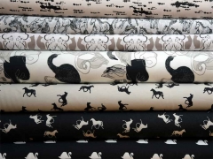 RESTST�CK 66 CM Milliblu's Wild Things Jersey Schw�ne, schwarz