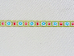 Yummy Pear Webband 12 mm - hellgr�n