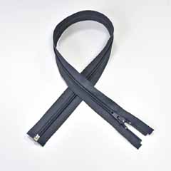 Rei�verschluss teilbar 90 cm, dunkelgrau