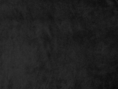 Butterweicher Ice Velour Stoff Samtjersey, schwarz