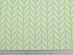 Bio-Jacquard Hamburger Liebe Maxi Knit, wei� lindgr�n