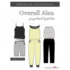 Papierschnittmuster Damen Overall ALEA Fadenk�fer