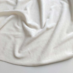 Samtjersey butter weich & elastisch, Creme Luxe (cremewei�)