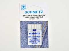 Schmetz Zwillingsnadel Jeans St�rke 4.0/100
