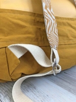 Kunstleder Lederimitat f�r Taschen gepr�gte Optik, ocker