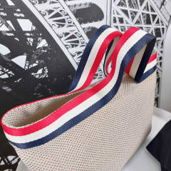 Gurtband Streifen 3 cm, navy cremewei� rot
