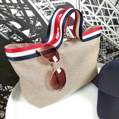 Gurtband Streifen 3 cm, navy cremewei� rot