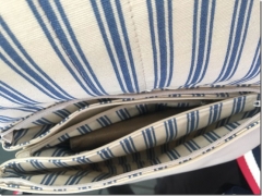 Gurtband Streifen 3 cm, navy cremewei� rot