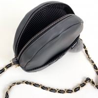 Kunstleder Lederimitat f�r Taschen gepr�gte Optik, dunkelgrau