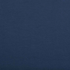RESTST�CK 50 cm Sweatstoff French Terry uni, jeansblau