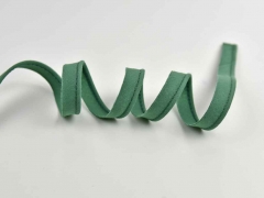 Paspelband uni, matt gr�n