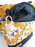 Baumwollstoff kleine Punkte Petite Dots, wei� schwarz