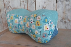 Baumwollstoff kleine Punkte Petite Dots, wei� indigo blau