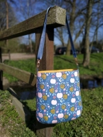 Baumwollstoff kleine Punkte Petite Dots, wei� mint