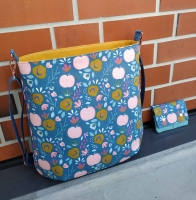 Baumwollstoff kleine Punkte Petite Dots, wei� mint