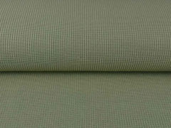 Strickstoff Baumwolle Halbpatent gerippt, Bundeswehrgr�n