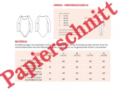 Frau Becky Body f�r Damen Schnittmuster
