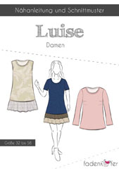Schnittmuster Damen Kleid Luise Fadenk�fer