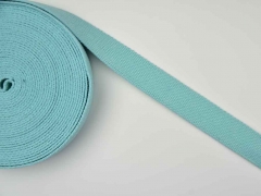RESTST�CK 41 cm Gurtband Baumwolle 3 cm, hellmint
