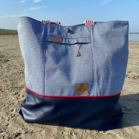RESTST�CK 37 cm Outdoorstoff Dralon� Teflon Uni, jeansblau