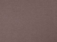 RESTST�CK 113 cm Sweatstoff Alpenfleece uni, dunkelbraun