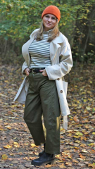 EINZELST�CK 175 cm Baumwoll Twill Trenchcoat Stoff Stretch, moosgr�n