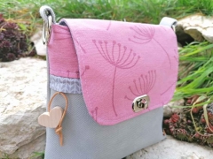 Drehverschluss f�r Taschen, silberfarbig