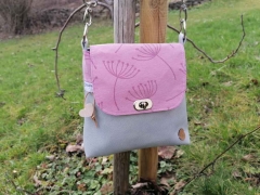 Drehverschluss f�r Taschen, silberfarbig