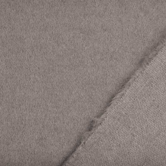 Mantelstoff woll�hnlich dick weich, mattes braun