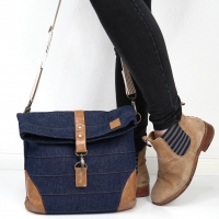Jeansstoff ohne Stretch Baumwolle, dunkelblau