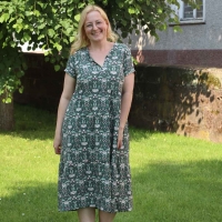 Schnittmuster Boho Kleid Damen Nelina, ki-ba-doo