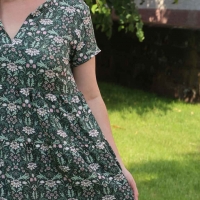 Schnittmuster Boho Kleid Damen Nelina, ki-ba-doo