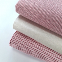 Dekostoff Karomuster kariert, altrosa rosa cremewei�