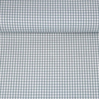 Baumwollstoff Vichykaro 2,7mm, altmint wei�