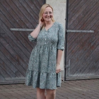 Schnittmuster Boho Kleid Valentina DAMEN Fadenk�fer