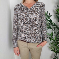 Papierschnittmuster Bluse Damen V-Ausschnitt CLEO Fadenk�fer