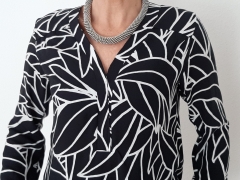 Papierschnittmuster Bluse Damen V-Ausschnitt CLEO Fadenk�fer