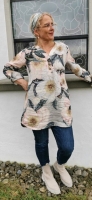 Papierschnittmuster Bluse Damen V-Ausschnitt CLEO Fadenk�fer