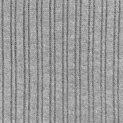 Strickstoff Rippen l�ngs Meterware, grau meliert