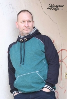 Mister Comet Hoodie f�r Herren Schnittmuster