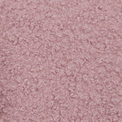 Boucle Stoff Schafsl�ckchen uni, altrosa