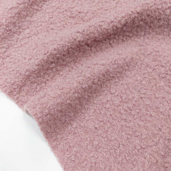 Boucle Stoff Schafsl�ckchen uni, altrosa