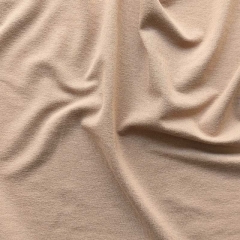 Viskose Jerseystoff uni, beige