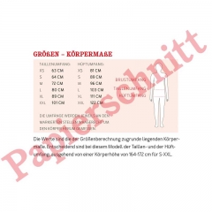 Schnittmuster Rock mit Gummibund im R�ckenteil FRAU CARRY Studio Schnittreif