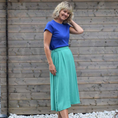 Schnittmuster Rock mit Gummibund im R�ckenteil FRAU CARRY Studio Schnittreif