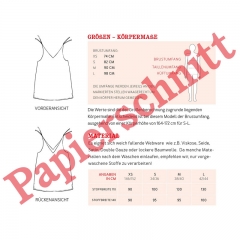 Schnittmuster Sommertop zum Knoten FRAU MAYA Studio Schnittreif