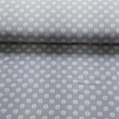 Jerseystoff Anker, wei� grau